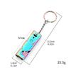 Portable Keychain Whistle 6 Colors Camping Hiking Tool New High Decibel Whistle  Outdoor Tool