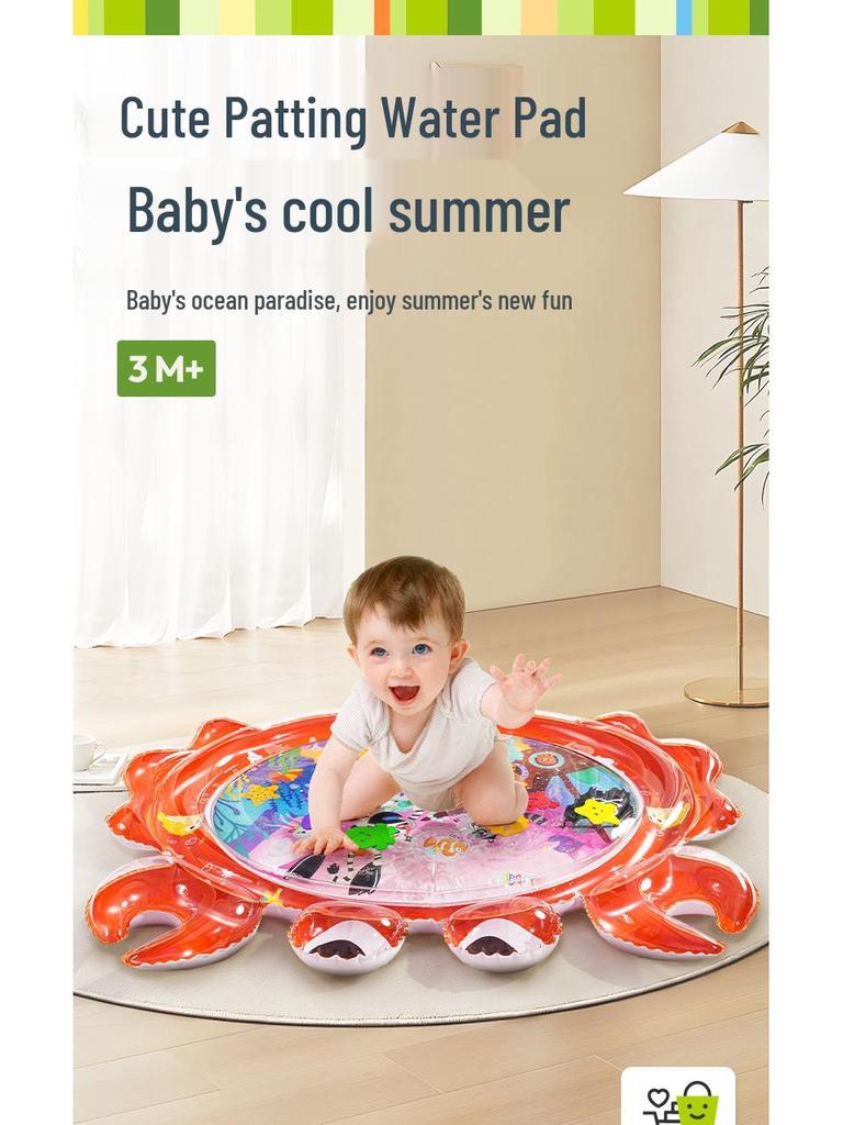 Jollybaby Baby Crab Crawling Water Mat for 0-1 Year Olds