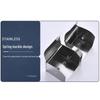 Stainless Steel Bathroom Tissue Box with Roll Holder