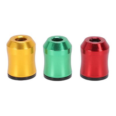 3 Stück Schraubendreherkopf-Magnetringe Schraubenbohrerhalter Magnetisierer Rot Grün Gelb