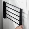 Foldable Bathroom Towel Holder No Tool Need Quick Assembly & Foldable Design Bracket Quick Fixing for Bathroom