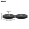 2pcs D43 D66 D88mm External Thread Magnetic Base M6/M8 Mount Clamp Bracket For Car LED Work Light Bar Holder For SUV Offroad