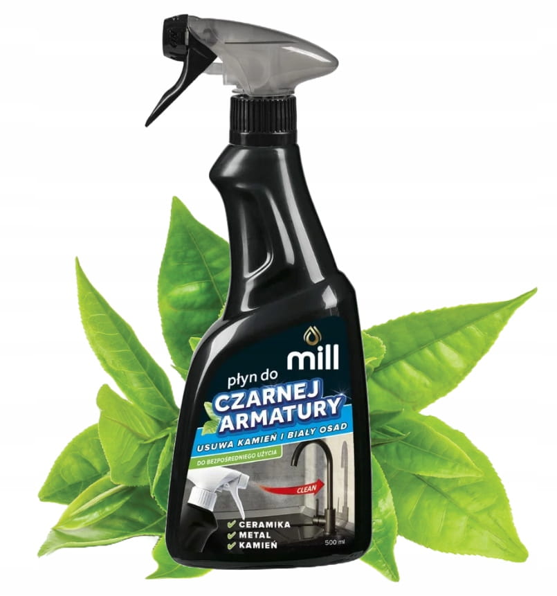 Black Fittings Cleaner 500 Ml Green Tea