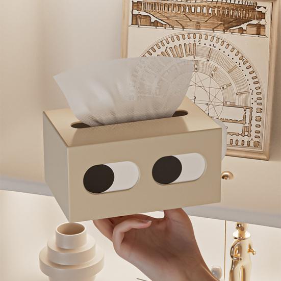 Tissue Box Table Napkin Paper Container Large Capacity Cartoon Shape