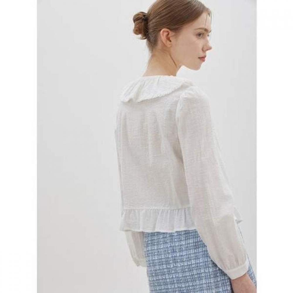 Cc Collect Lace Pintuck Blouse  C261msc003 