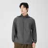 UPF50+ Sun Protection Color Block Hooded Jacket, Ice Silk, Custom Logo Option