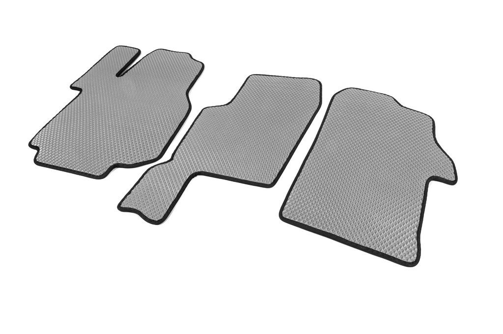 Floor Mats 2016-2023 (3pcs, EVA, Gray) for Volkswagen Crafter 2016-