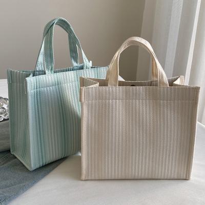 Nouveau sac à main à main grande capacité sac en toile style étranger sac pour boîte à lunch sac de voyage pour maman sac à main pour sortir