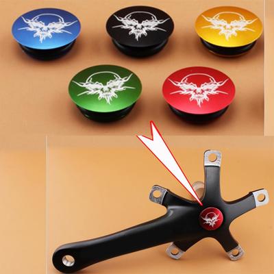 Lightweight Aluminum Crank Cap - Secure Attachment Bolt for Cranksets