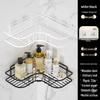 LIEI Suction Cup Bathroom Storage Rack