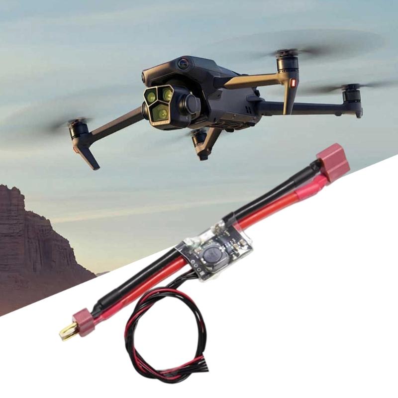 Multifunctional Power Meter XT60/ T Plugs Option For Drones Supports Voltage Current And Wattage Monitoring