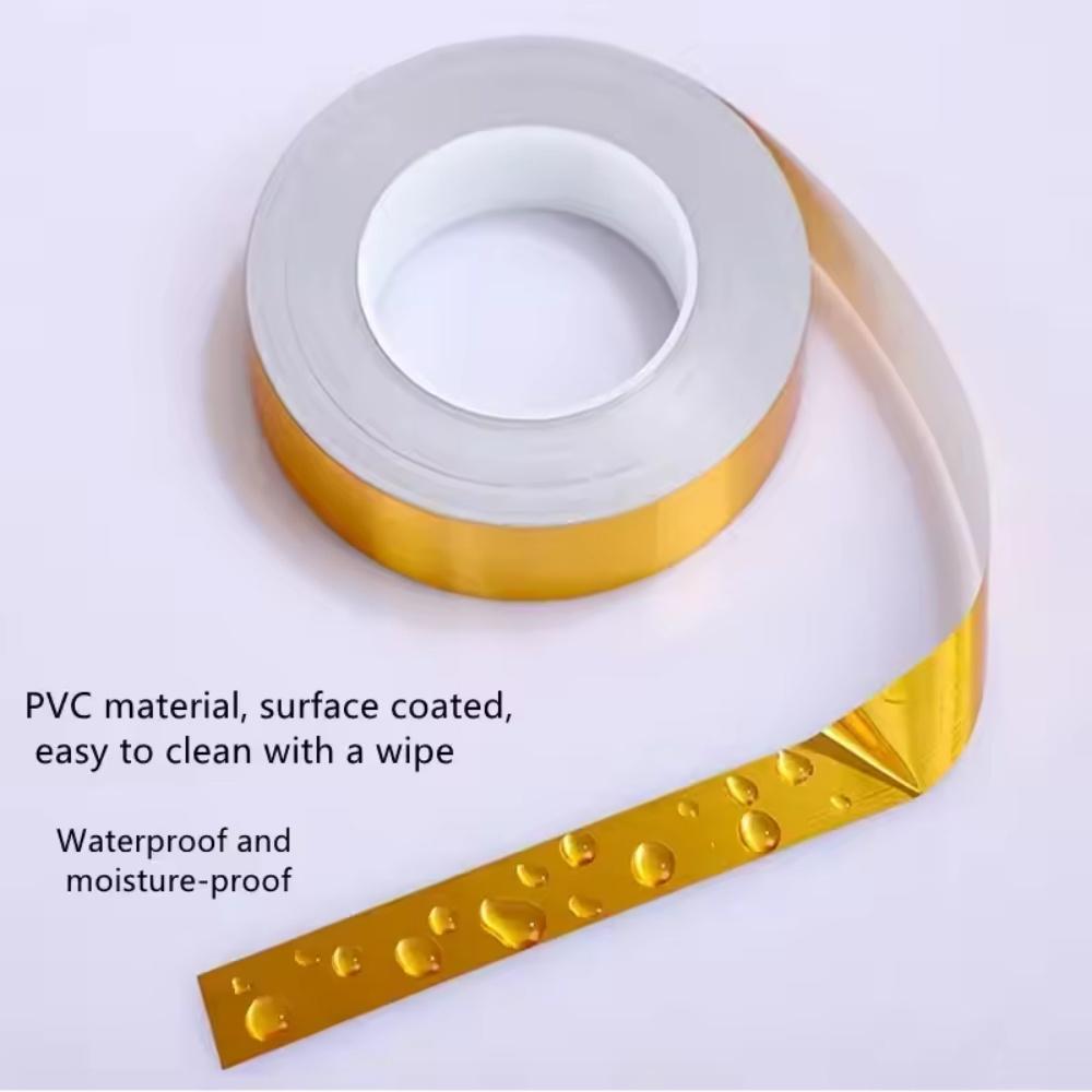 1pc 0.59inX1968.50in Ceramic Floor Wall Seam Sealant Tape Floor Seam Sticker Decor Adhesivel Tile Floor Tape Sticker Home Decor