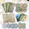 Vintage Baroque Flower Landscape Material Collage PET Sticker Creative DIY Journal Stationery