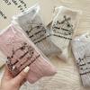 Pure Color Wool Knitted Thickened Butterfly Knot Pile-up Socks for Children, Suitable for Autumn and Winter, Providing Warmth.