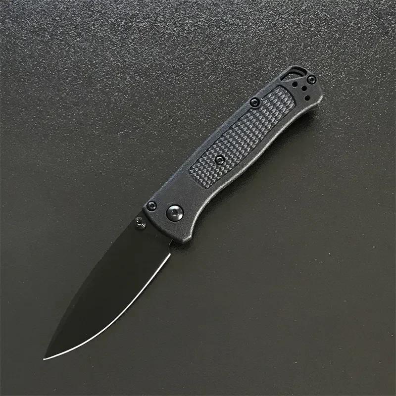Pocket Knifes BM 533 Mini Bugout Folding Knife Nylon Fiber Handle Kitchen Knives Utility Meat Cleaver Fruit Sharp Knife EDC Tool