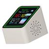 WiFi Digitale Wetterstation Uhr 1,54 Zoll Bildschirm Einstellbare Helligkeit Elektronische Uhr mit Echtzeit-Wetter
