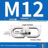 304 Stainless Steel Quick Link Carabiner Chain Connector with Maillon Lock