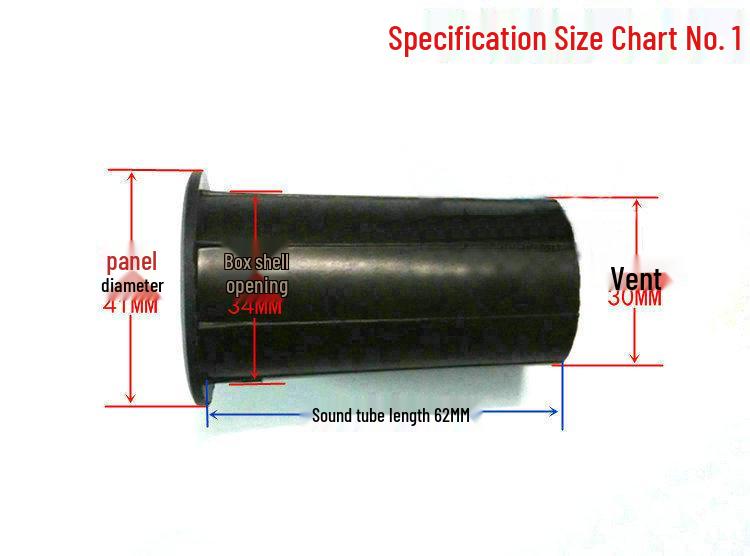 

C70 Sound Tube Bass Reflex Resonance Speaker for 6-10 Inch Vent Hole