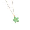 Stylish and Elegant Alloy Flower Pendant Necklace Earrings Set Women's Atmosphere High Sense Fashion Versatile