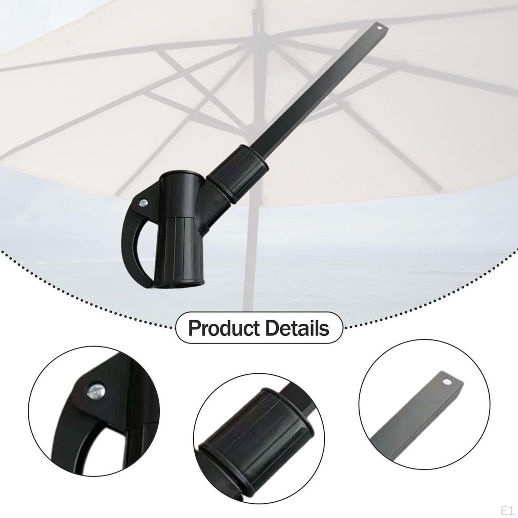 Patio Umbrella Accessories Replacement Practical Brackets Lifting Fixed Handle Support Rib for