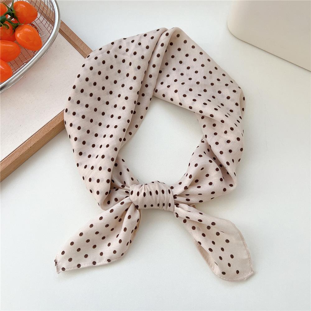 Paisley Flower Print Handkerchief Soft Cotton Linen Head Neck Scarves Hair Scarf Neckerchief Headscarves Square Scarf Headband