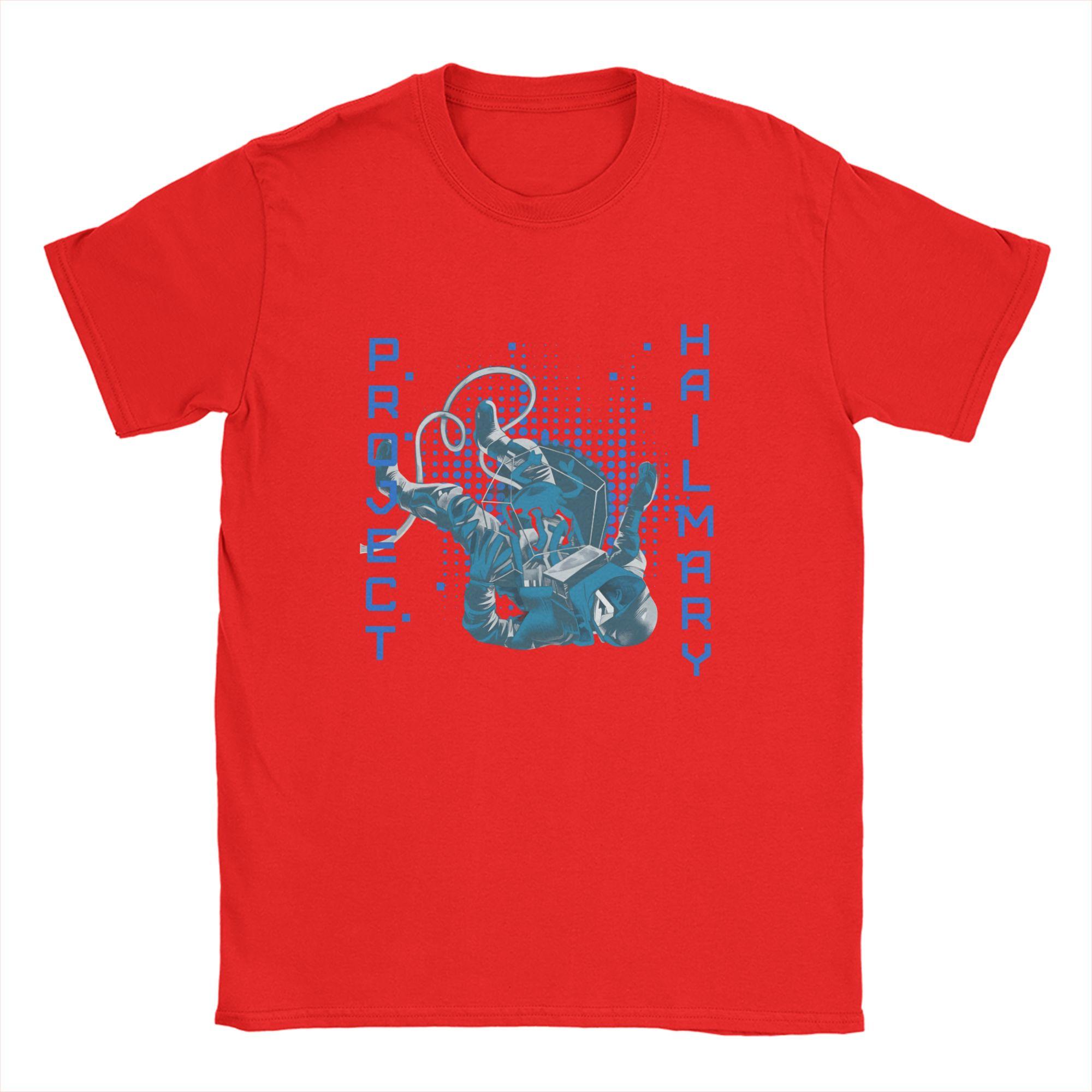 Project Hail Mary Erid T Shirt Summer Hippie T Shirts Unisex Pure Cotton ONeck Plus Size Clothes ShortSleeve Y2K Funny Tops S