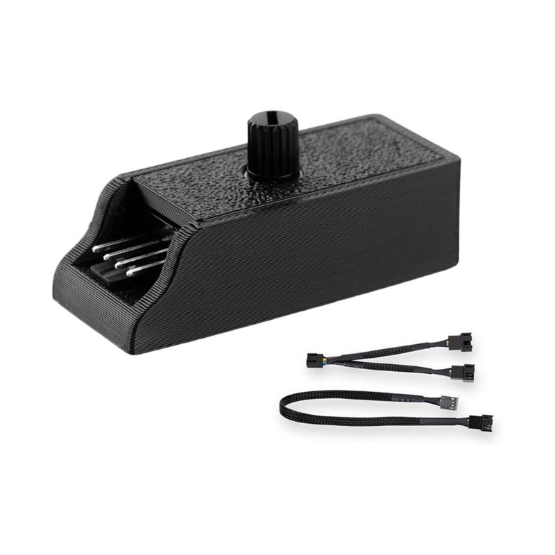 PWM Speed Controller 4Pin PWM Fan Governor Heatsink Control Switcher Replacement for Router Cooling Fan Accessories 1