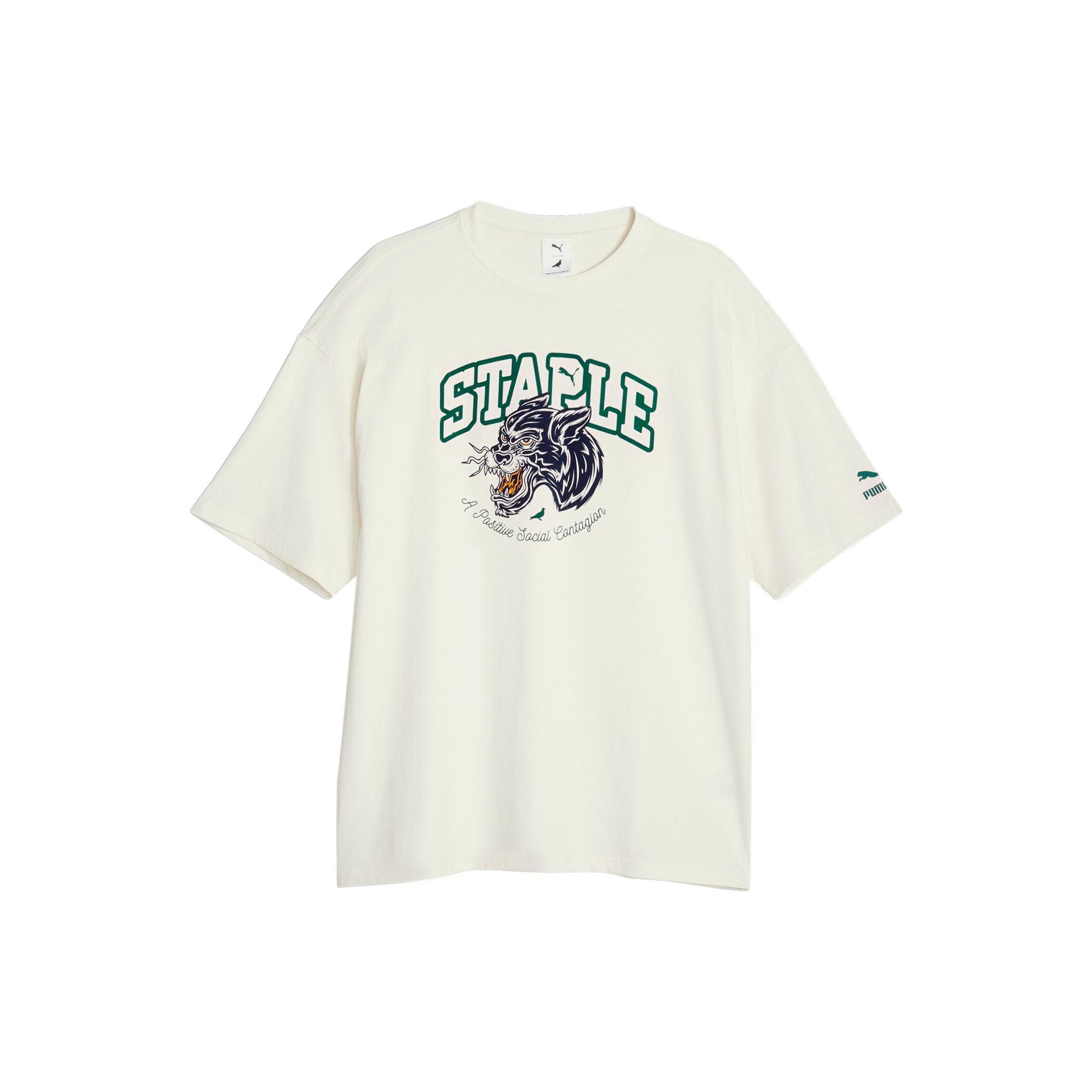 PUMA x STAPLE Graphic Tee White Men s 622201-65 XL