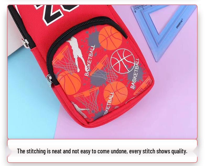 Student Pencil Case with High Capacity for Pencils, Fountain Pens, and Gel Pens