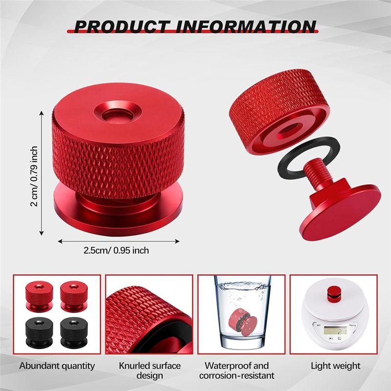 AEE2-2Pairs Welding Hood Helmet Fasteners Aluminum Helmet Headgear Replacement Part Accessories Screws Flip Hood For Hard Hat