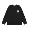 Casa spring and summer fantasy door starry sky castle casa letter long sleeve crew neck sweater couple T-shirt men and women couples