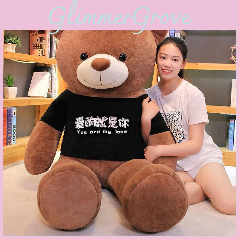 Bear Teddy Plush Toy Soft Fill Doll Cute Room Decoration Valentine Day Gift