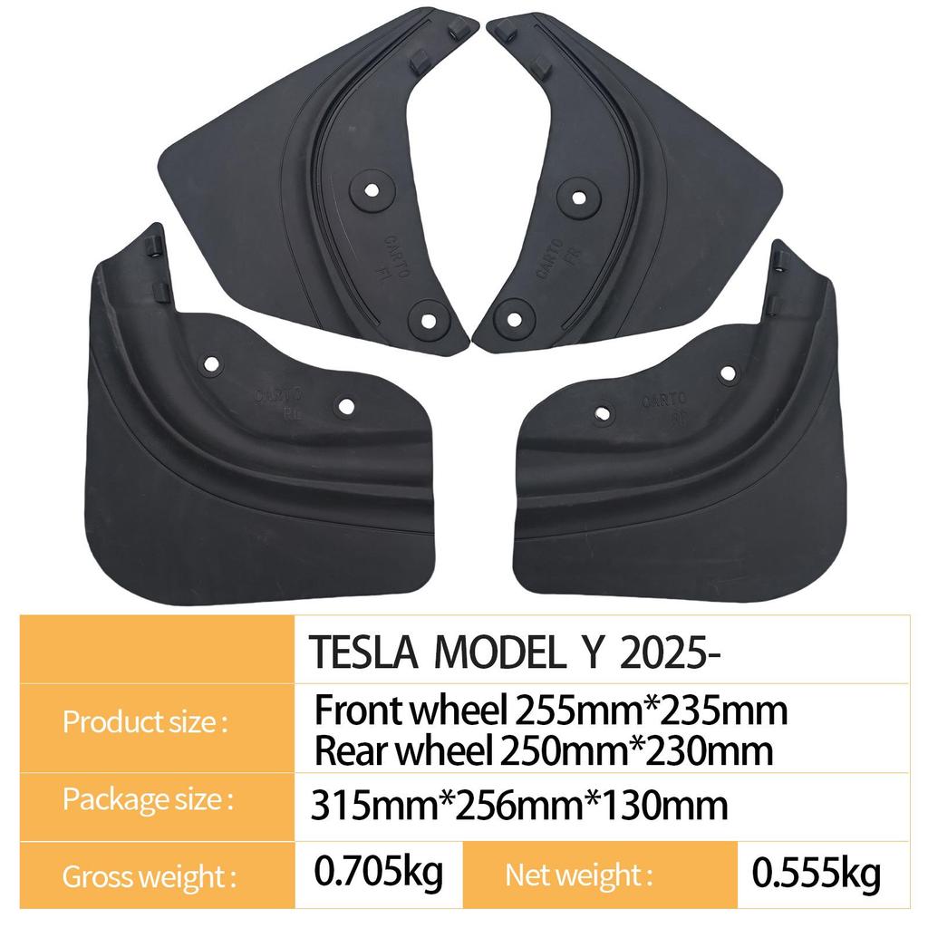 Compatible Fender for Tesla Model Y 2025 - Auto Accessory