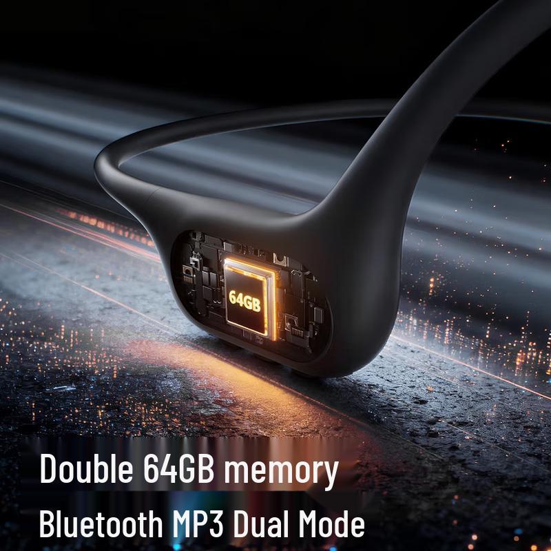 Saina B77SProMax IP68 Waterproof Bone Conduction Sports Headphones