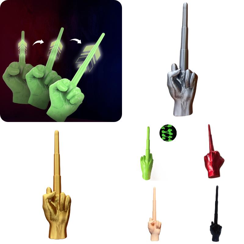Finger Middle Retractable Sword Toy Abs 3d Gravity Children Stress Relief Gift