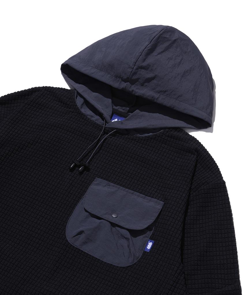 MADDEN Funny Hb Pullover Hoodie Black