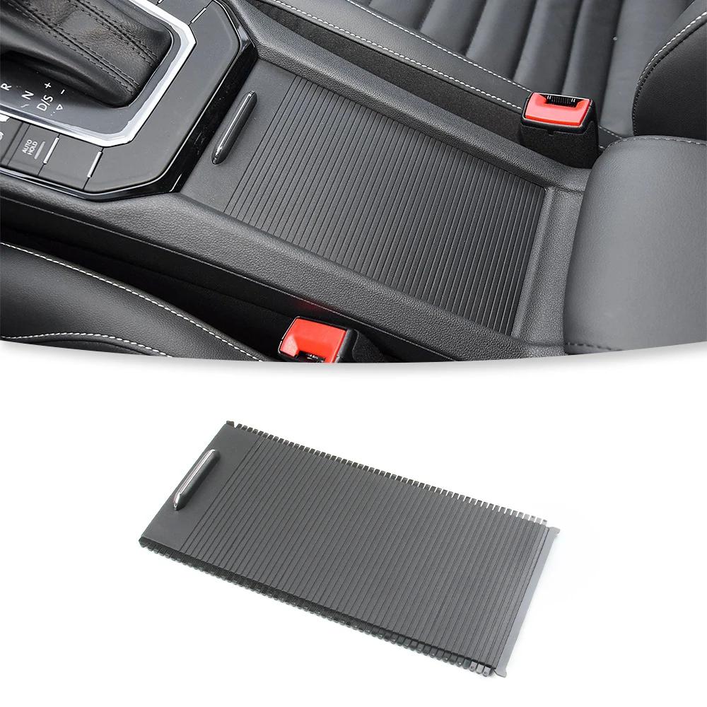 For Volkswagen Lamando 2014-2025 Car Front Center Console Cover Central Armrest Box Cup Holder Roller Cover Shutter Cover