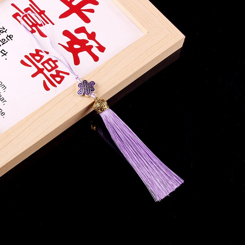 Chinese Knot Tassel Accessories: Hat, Pendant, Bookmark, and Jewelry Tassels