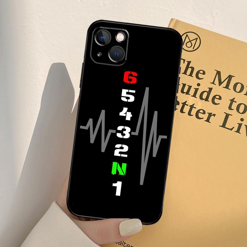 1N23456 Motorcycle Phone Case For iPhone 17 16 15 14 13 11 12 Pro Max Mini XR 16e 15 16 Plus 17 Air Full Cover