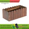 Hualongdun Outdoor Wood Planter Box