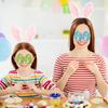 Wood Ornaments For Crafts Easter Eggs Paintable Decorations Unfinished Wood Crafts For School Party Home Bedroom Apartment