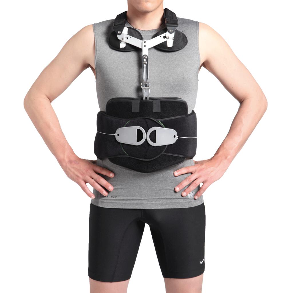 Komzer TLSO Back Brace - Thoracic Lumbo Sacral Orthosis Support Scoliosis Brace, Universal