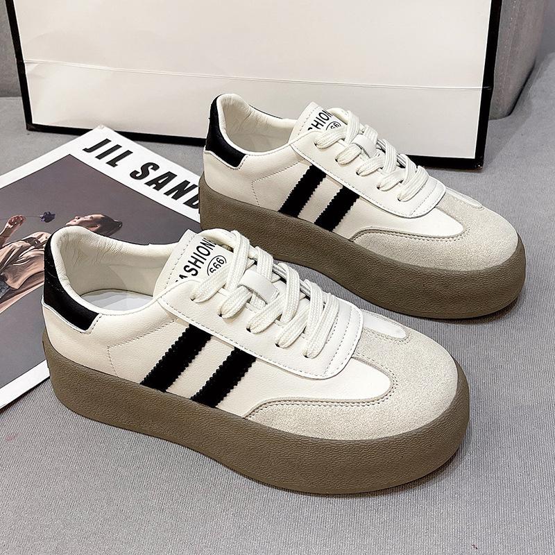 Retro German training shoes spring and autumn new platform student board shoes casual sports