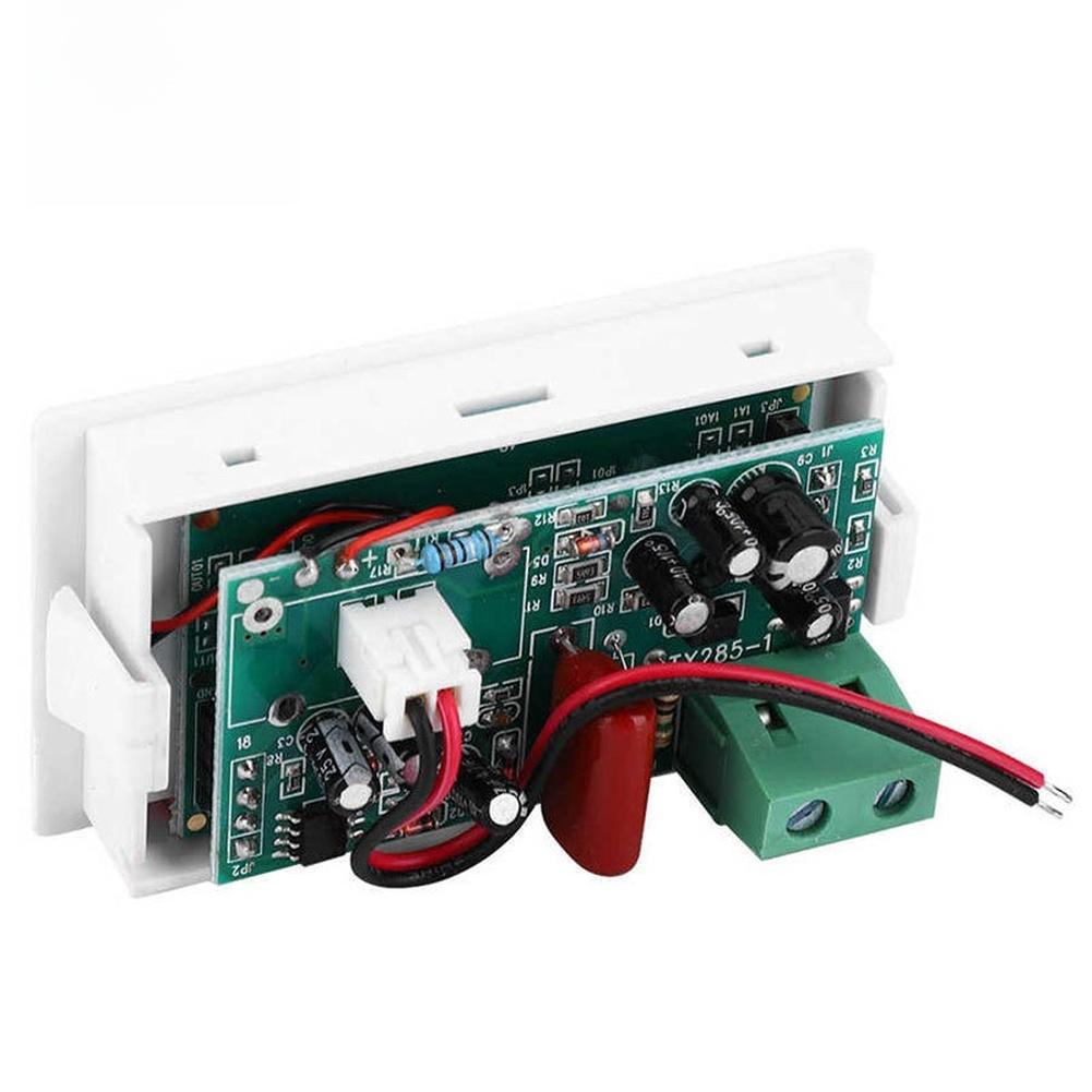 1pc Dual Display LCD Digital AC Voltmeter Ammeter 80-500V 100A Current Voltage Meter For Electrical Systems