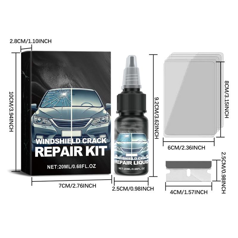 Car Window Cracks Gone Glass Repair Kit DIY Car Windshield Revolutionary Glass Repair Kit Windshield Repair Kit Dropshipping