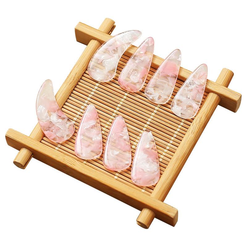 8Pcs Guzheng Finger Picks Musical Instrument Thumb Pick Set Guzheng Nail Covers Picks String Instrument Accessories
