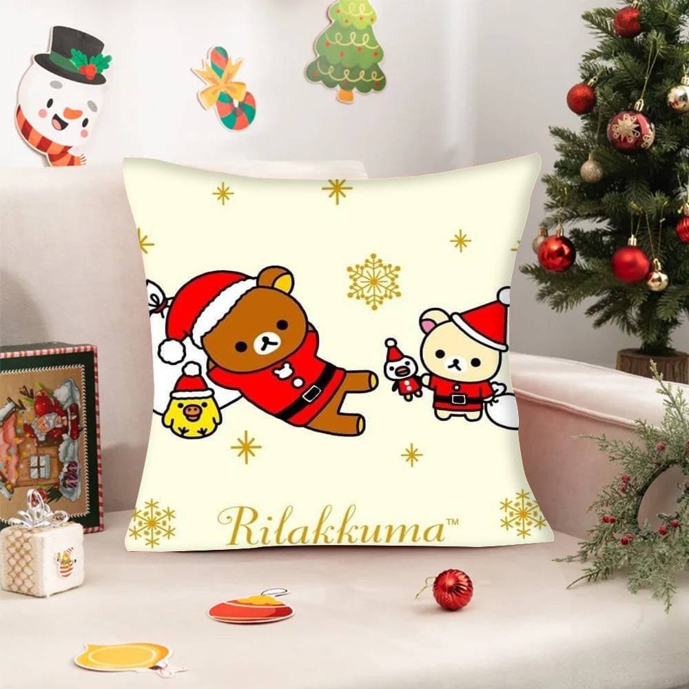 Cartoon R-ilakkumas Cute Pillowcases cushion covers living room sofas home decor gifts