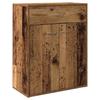 VidaXL Buffet Old Wood 60x30x75 Cm Engineered Wood, Cabinet, Cupboard, Highboard, Sideboard, Cabinet of 855896