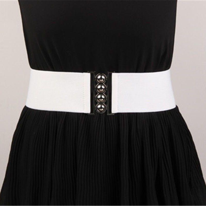 Stylish Elastic Waistband For Women In Black Perfect For Dresses And Fashion Accessories