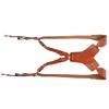 Adjustable PU Leather Rivet Double Shoulders Strap Digital Camera Harness Accessory